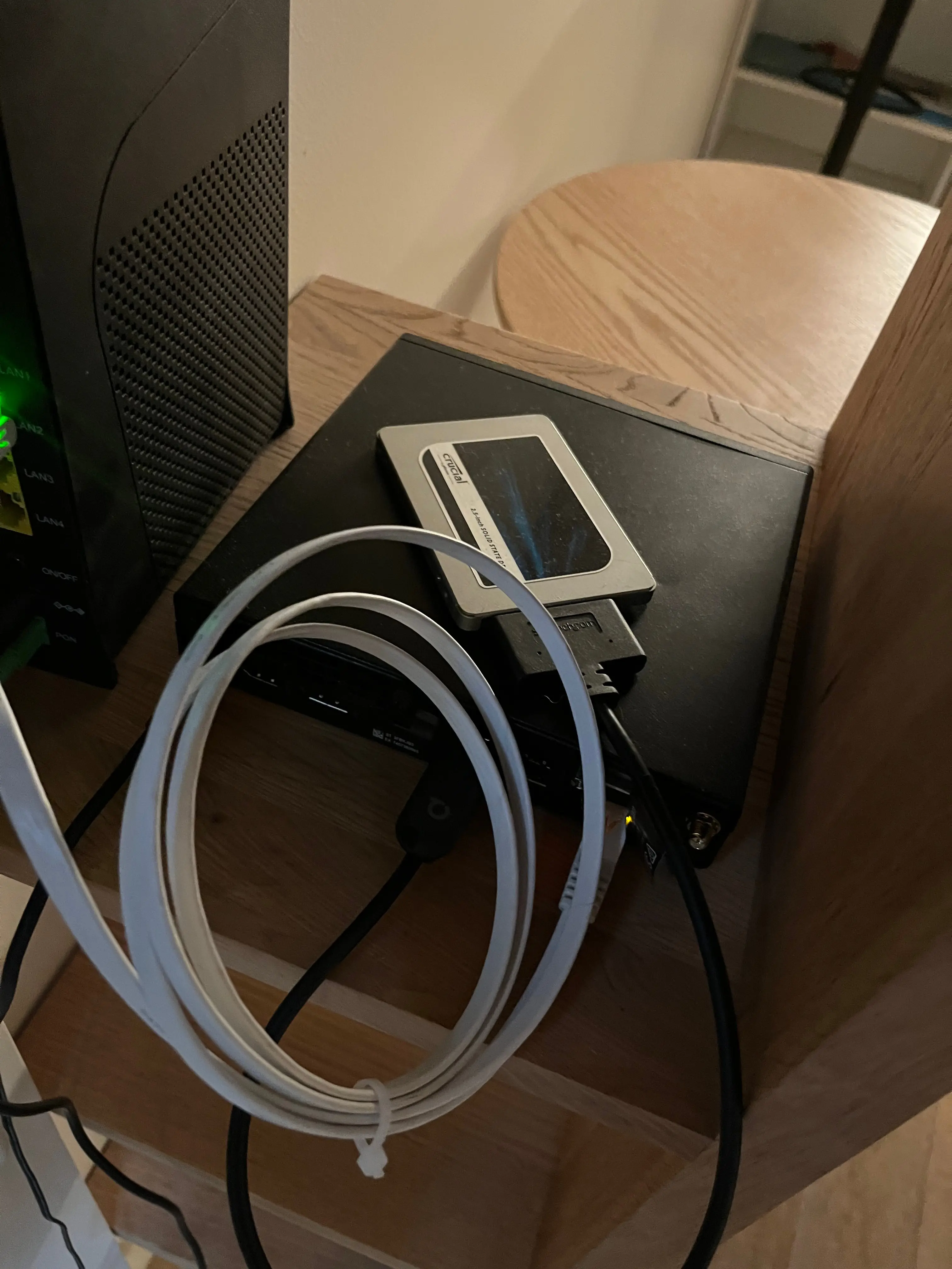 Dell OptiPlex Mini PC utilisé comme homeserver personnel